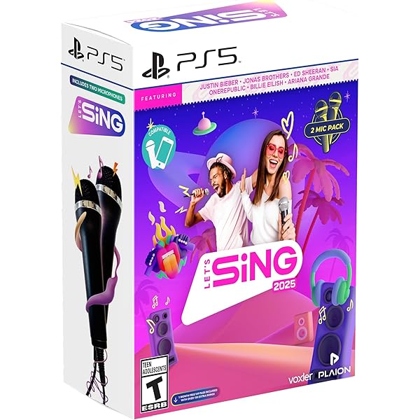 Amazon.com: Let's Sing 2022 - Single Microphone Bundle
